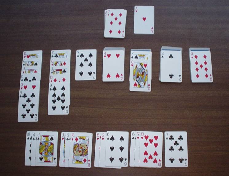 How To S Wiki How To Play Solitaire With Real Cards